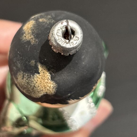 VTG 60s Soffieria De Carlini Hand Blown Glass Male Skater 6.5” Ornament DMG - Picture 10 of 11